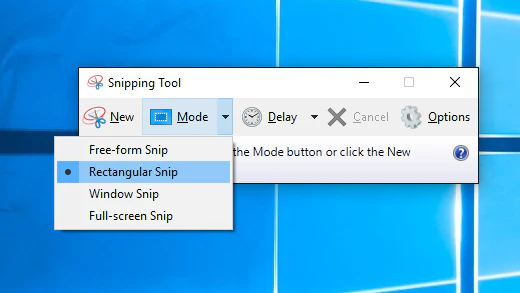 snipping tools screenshot