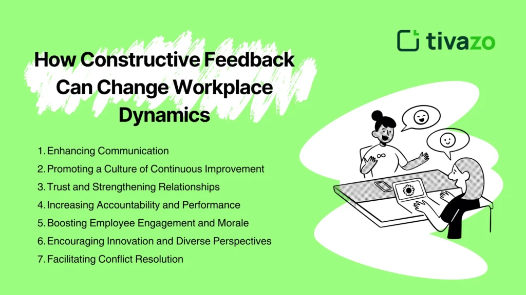How Constructive Feedback Can Change Workplace Dynamics