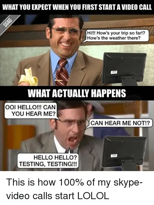 Video Call Etiquette