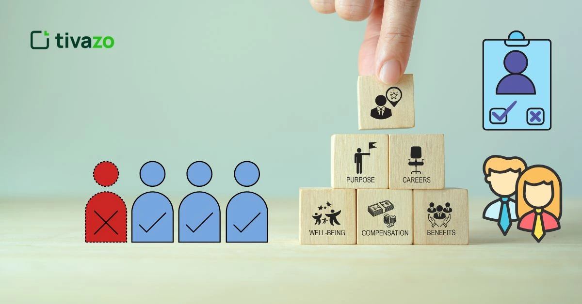 a graphics showing control to employee attendence