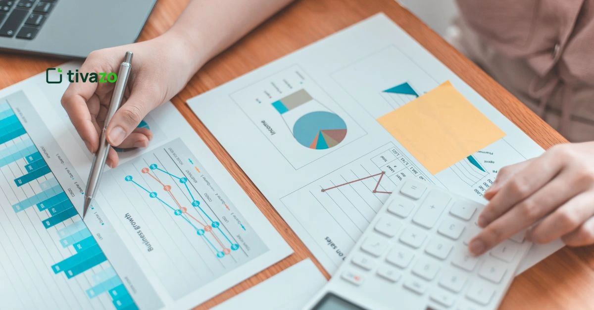 paper showing time tracking reports