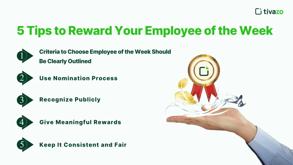 5 Tips to Reward Your Employee of the Week