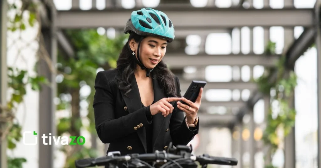 commute to work in by-cycle