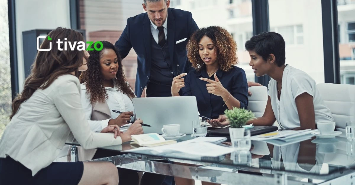 effective time management system discussing in group