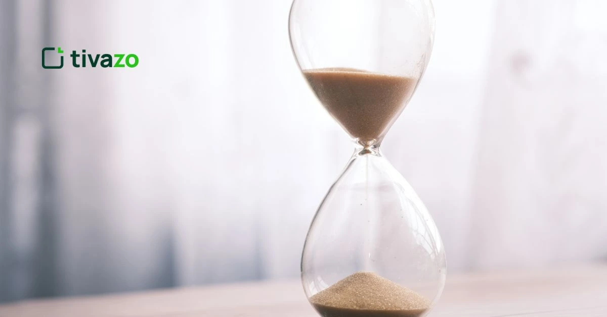 a old clock for time tracking productivity