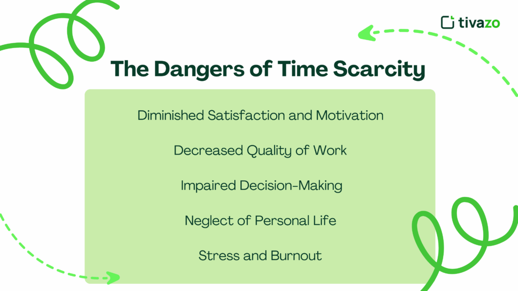 The Dangers of Time Scarcity
