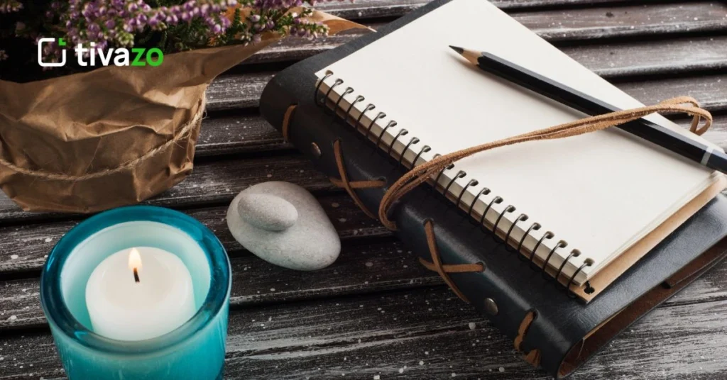 a diary for writing journal for morning routine