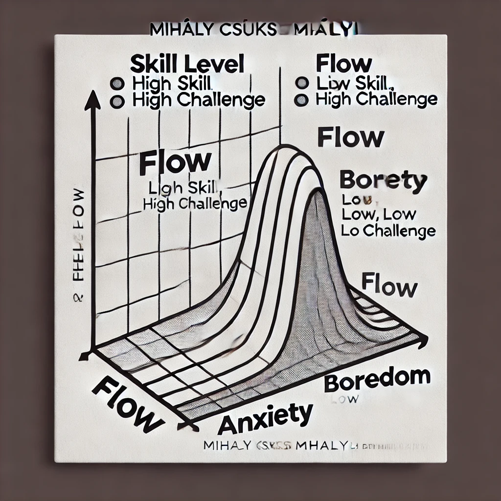 flow theory graph
