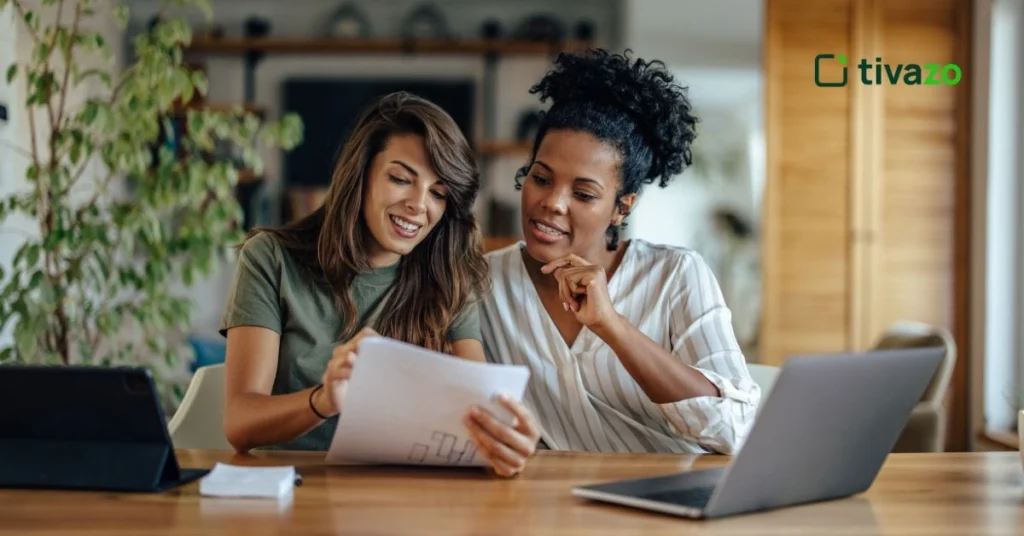picture of girls using decession tree