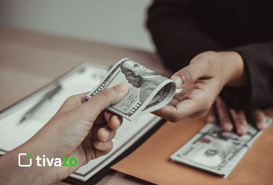 a picture showing salary pay