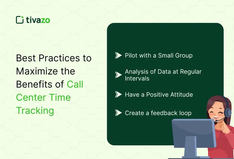 Best Practices to Maximize the Benefits of Call Center Time Tracking