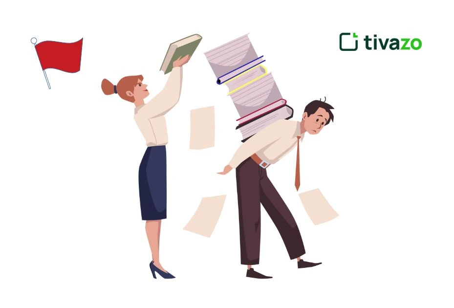 A picture of Red Flags of a Difficult Manager