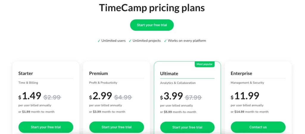 a picture of harvest alternatives as time camp