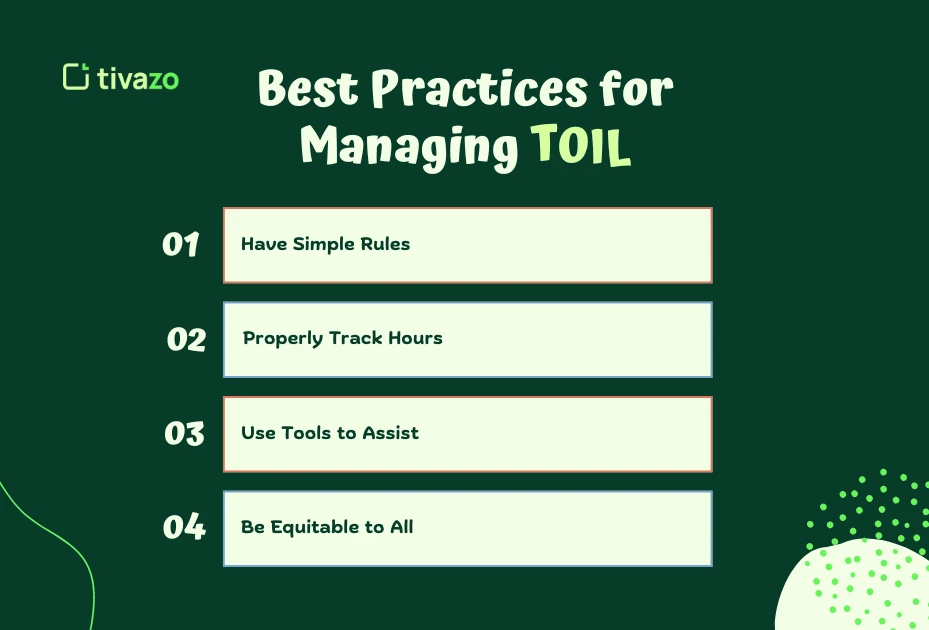 best practices of TOIL