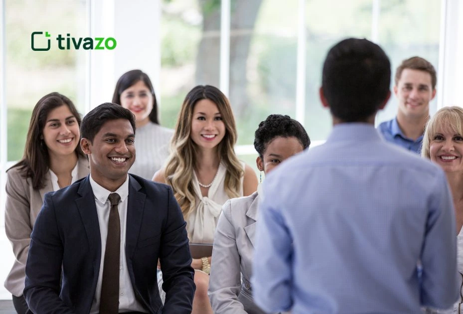 a picture of group discussing about Employee Responsibilities: Roles, Duties, and Rights Explained