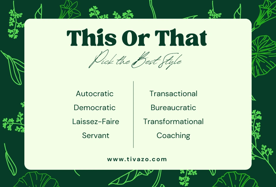 different management styles