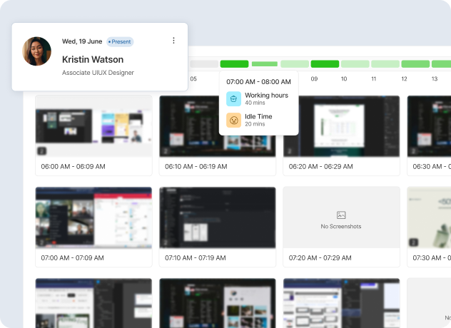 Screenshot Monitoring Preview