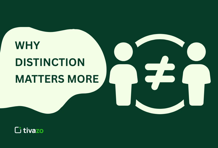 Image for Why Distinction Matters More