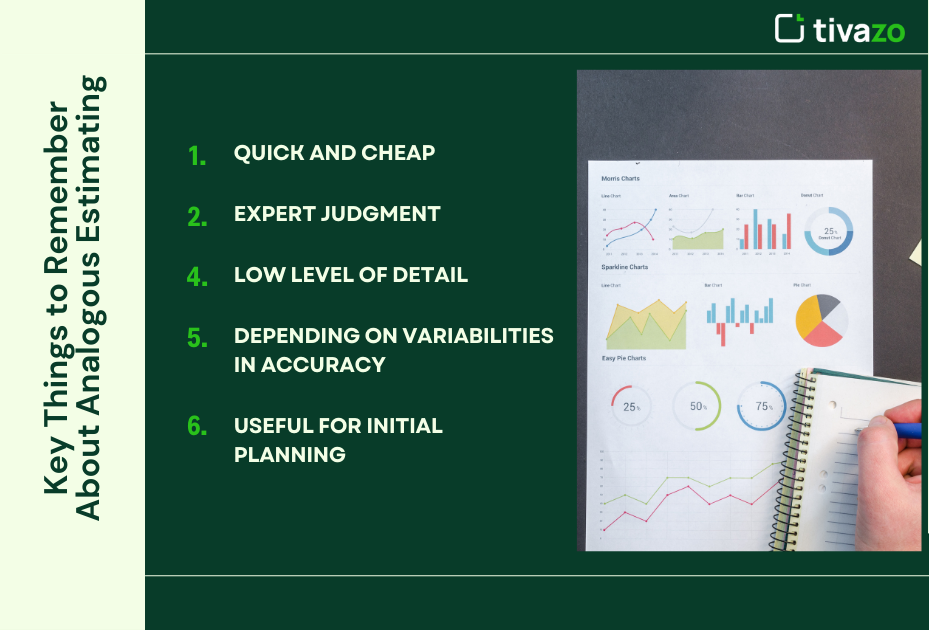 Key Things to Remember About Analogous Estimating