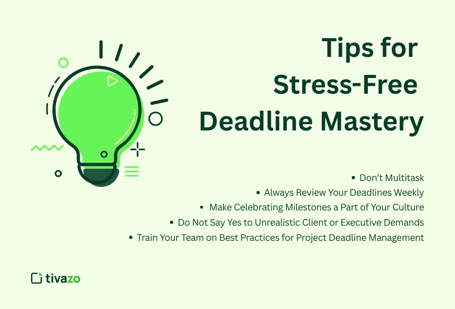 Image for the Tips for Stress-Free Deadline Mastery