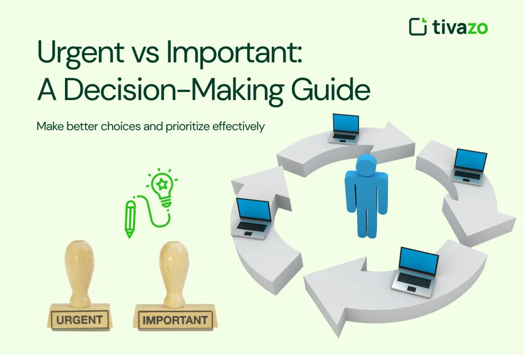 Urgent vs Important
a decision  making guide