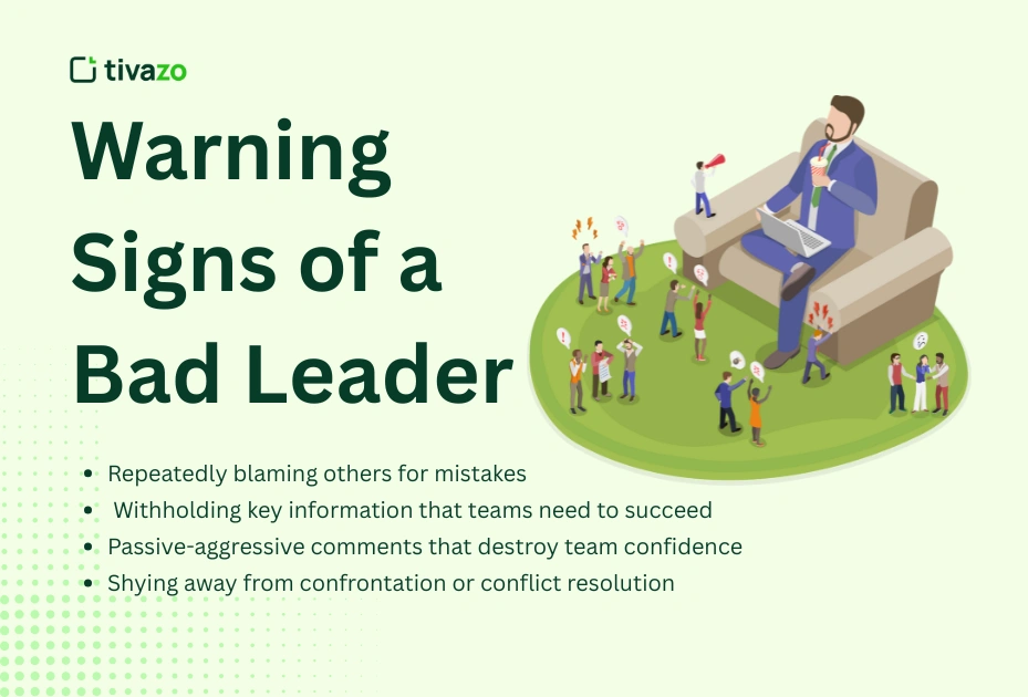 image for Warning Signs of a Bad Leader