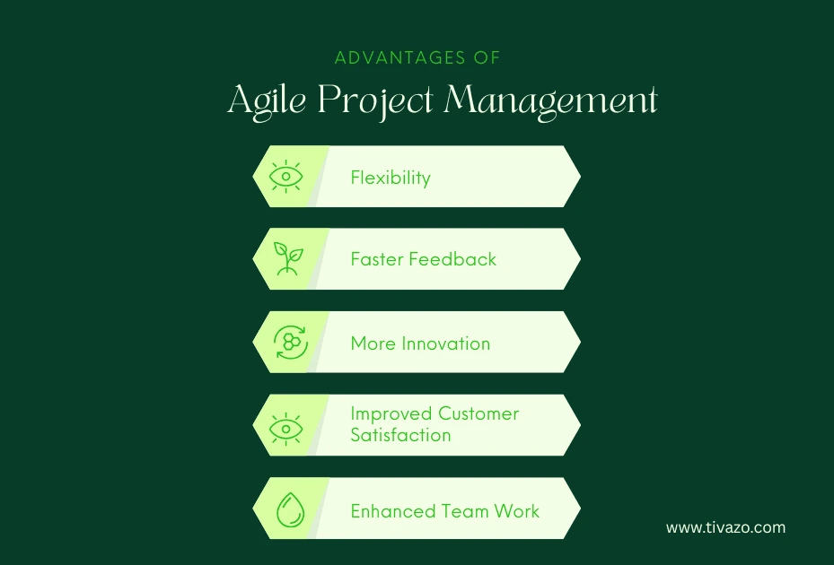 advantages of agile project management 