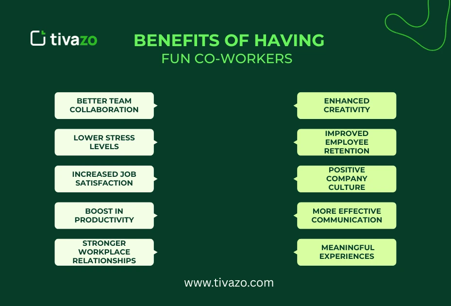 fun coworkers benefits