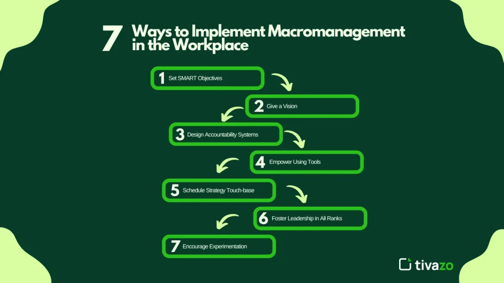 Implement Macromanagement in the Workplace