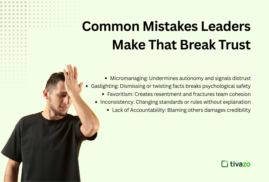 Image for Common Mistakes Leaders Make That Break Trust