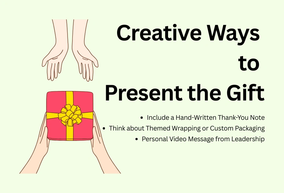 Image for creative ways to present the gift