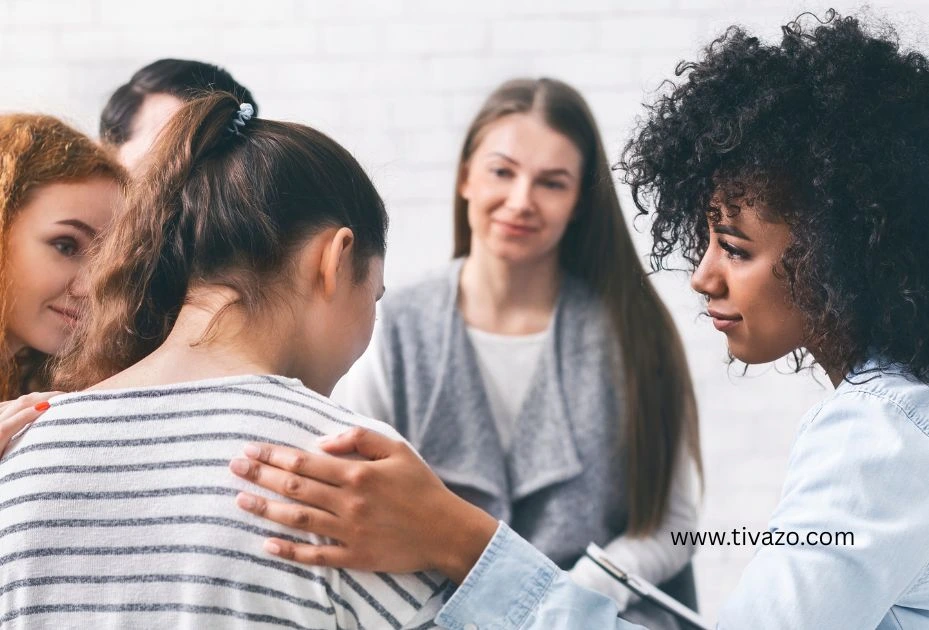 A picture of showing empathy