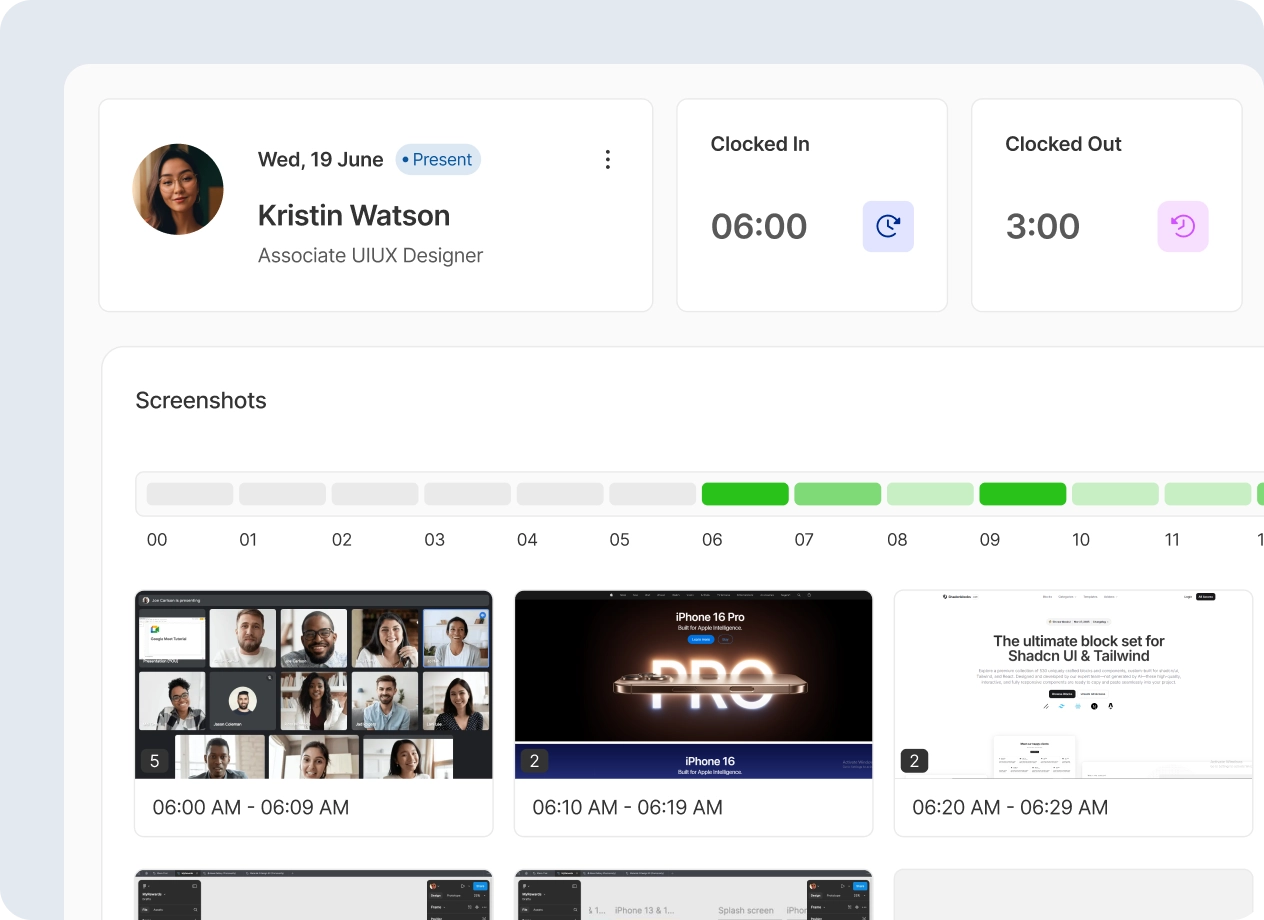 Screenshot Monitoring Preview