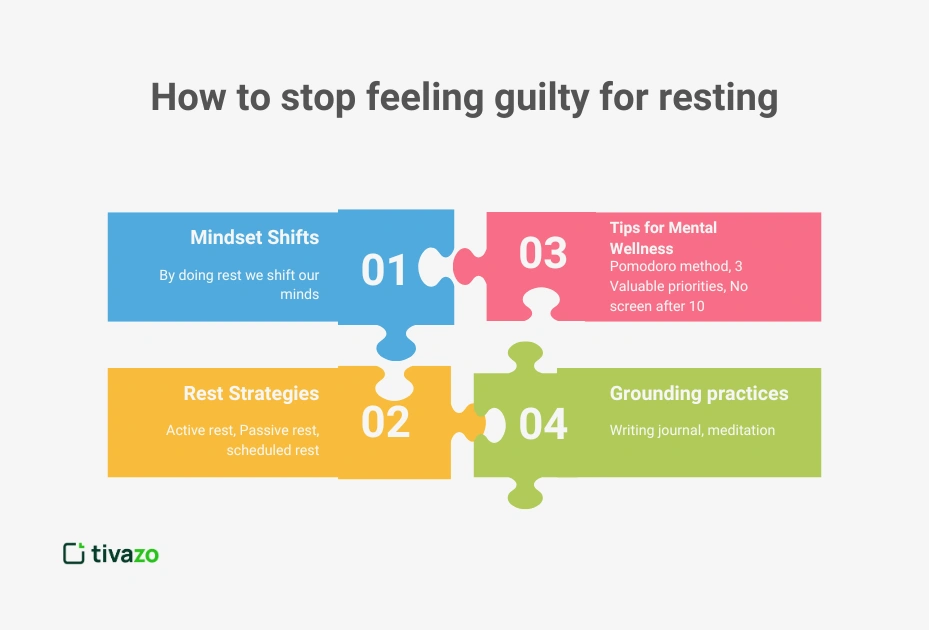 How to stop feeling guilty for resting