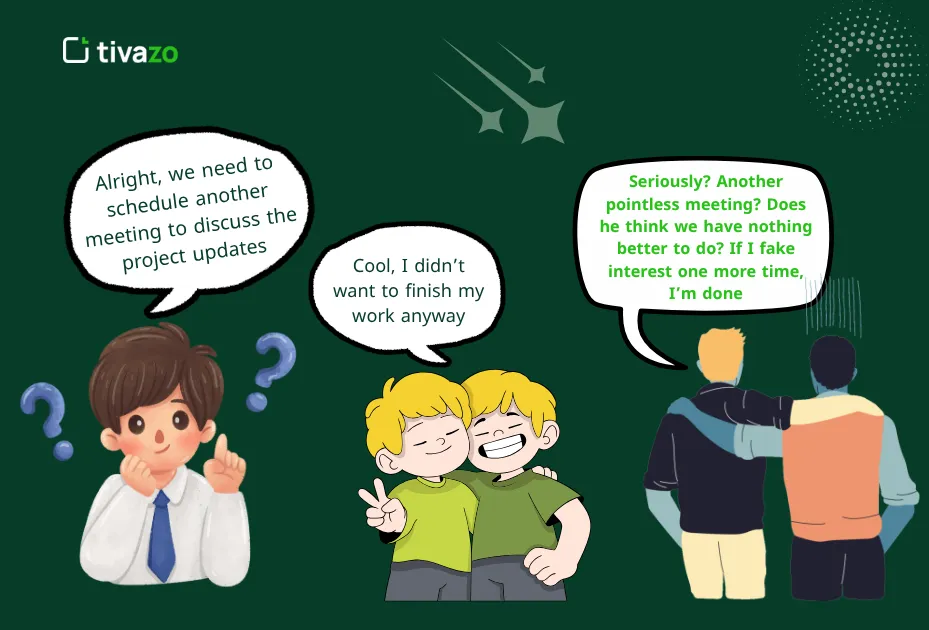 sarcastic image of Another meeting