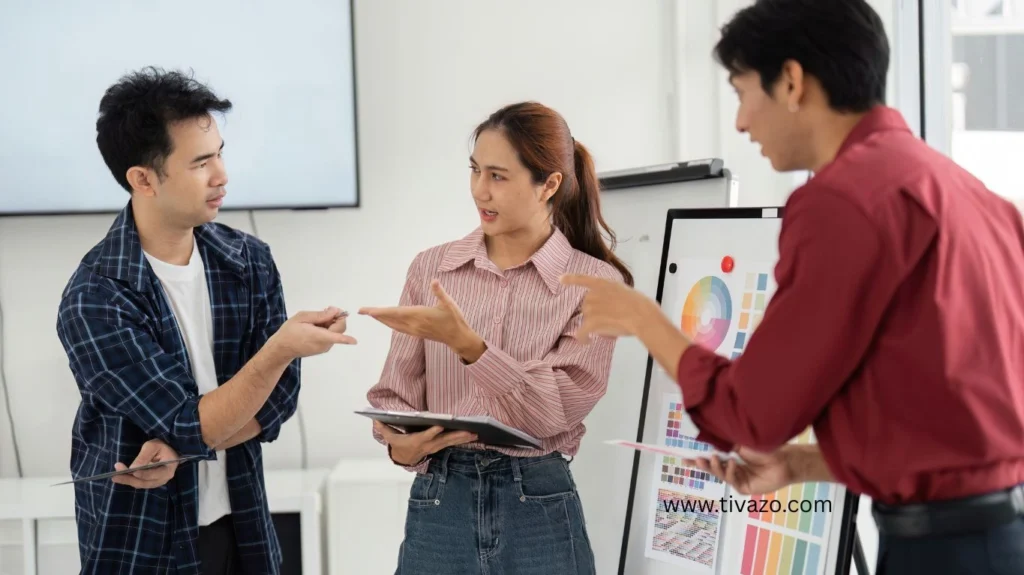 A picture showing conflict leads to clarity