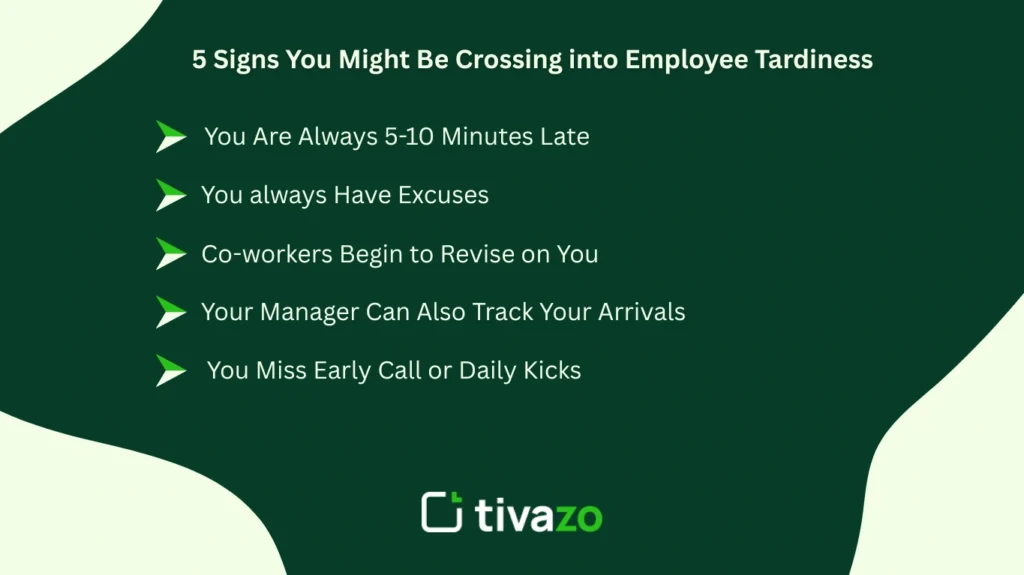 5 Signs You Might Be Crossing into Employee Tardiness