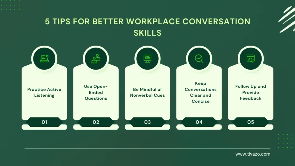 5 Tips for Better Workplace Conversation Skills
