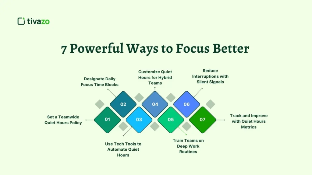 7 Powerful Ways to Focus Better
