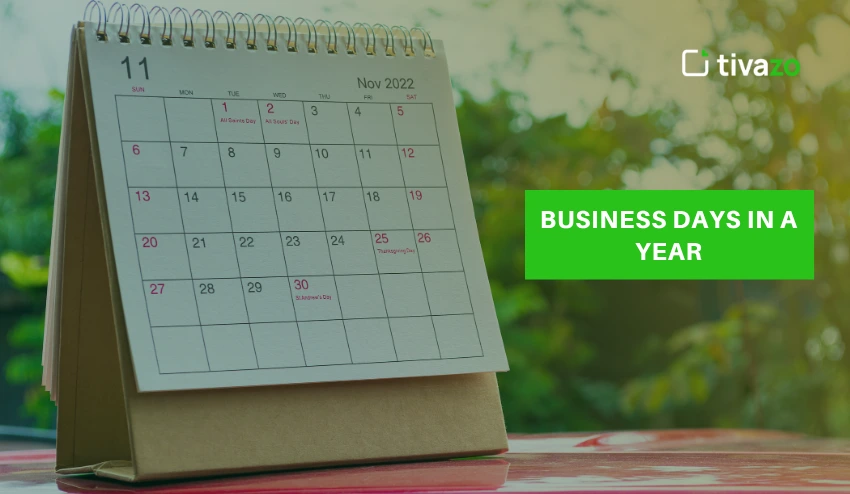 how many business days in a year illustration