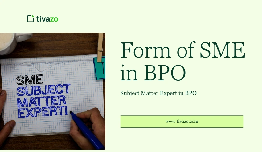 Full form of SME in BPO