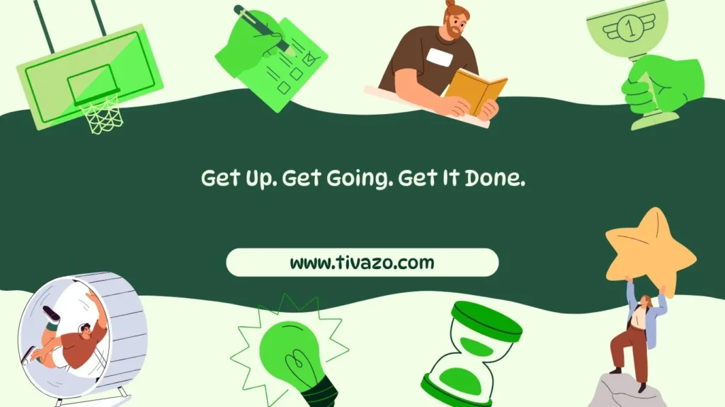 Motivational Productivity Quotes Illustration