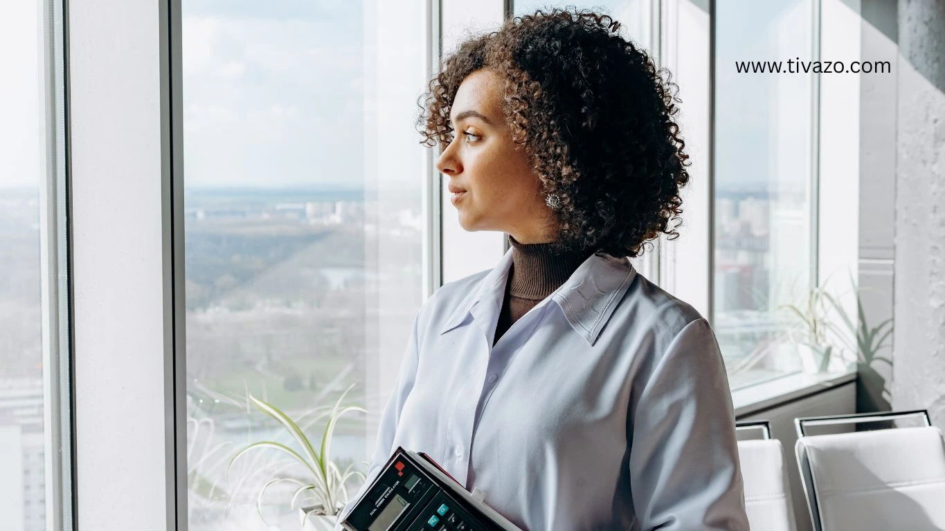 A picture showing working outside the workplace