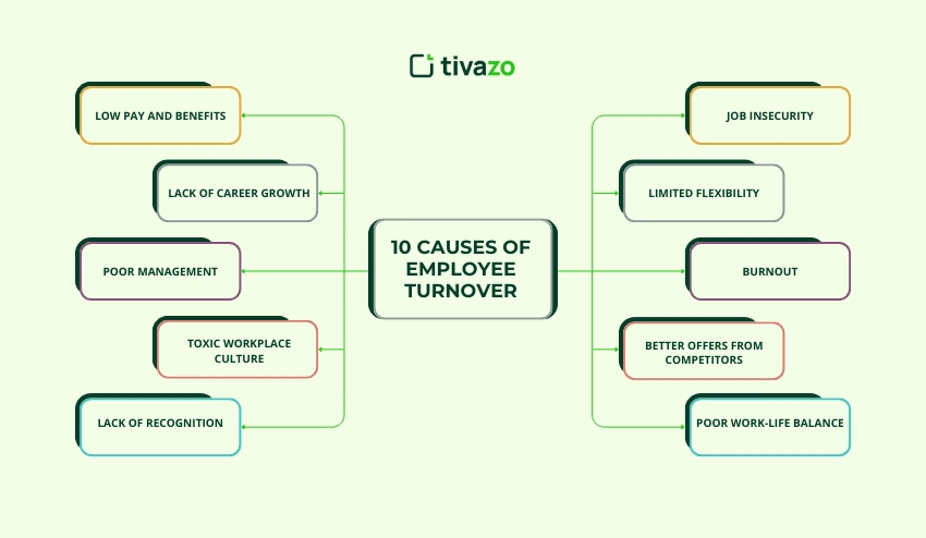 Causes of Employee Turnover