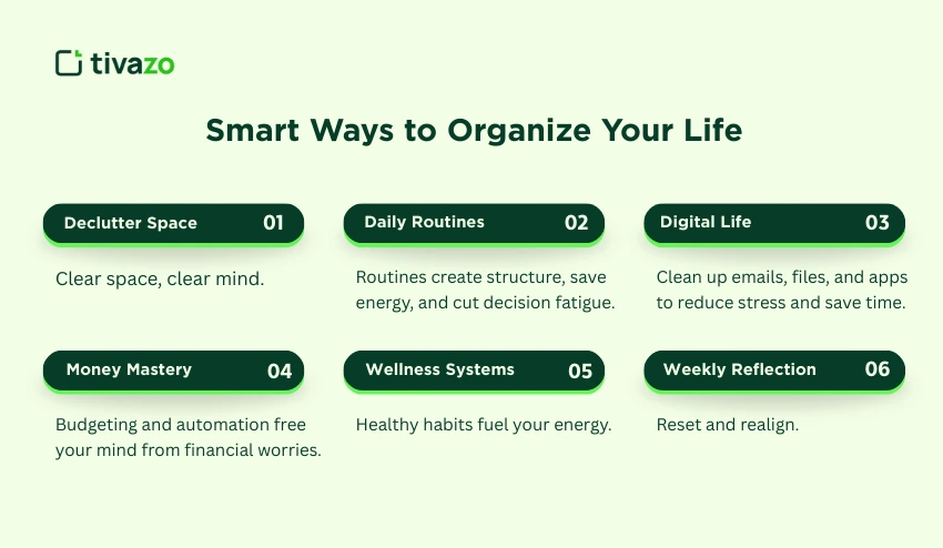 Smart Ways to Organize Your Life