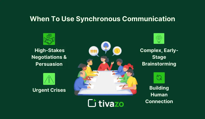 When Synchronous Communication Is Your Only Option