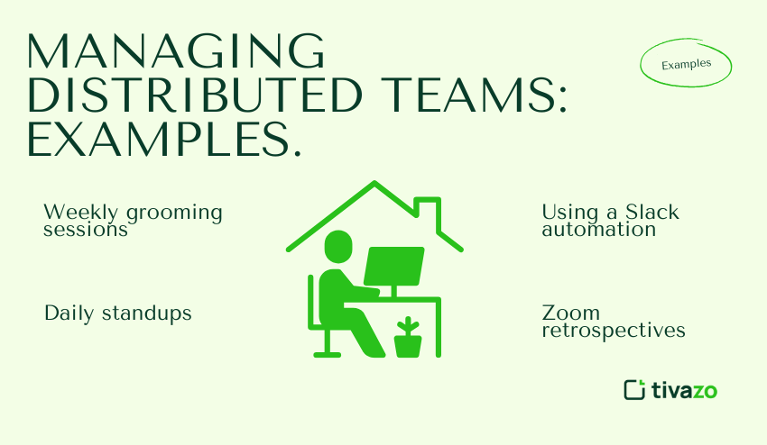 Managing Distributed teams examples 
