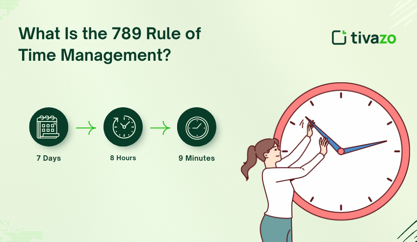 789 rule of time management 